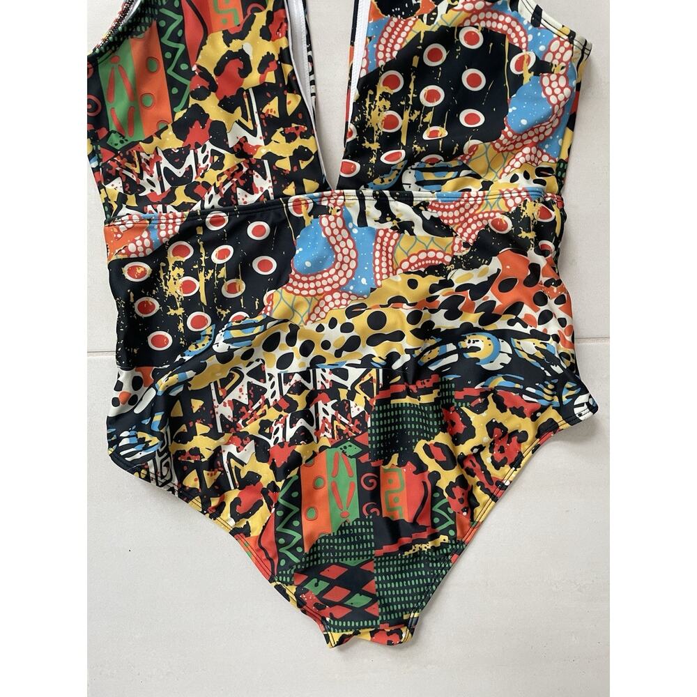 Averie Swim One Piece Swimsuit Harlow Plunge Swimwear Summer Beach - Picture 7 of 11